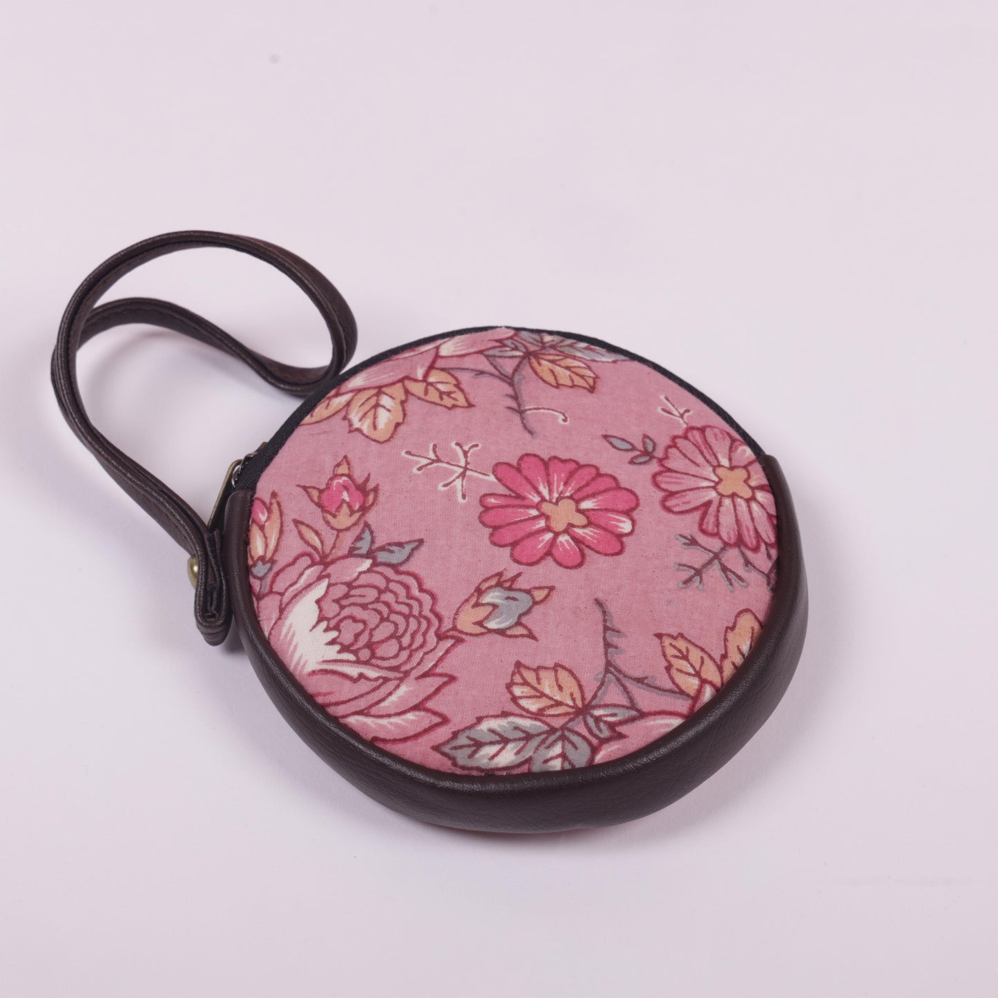 InkJaipur Pink Printed Tote bag