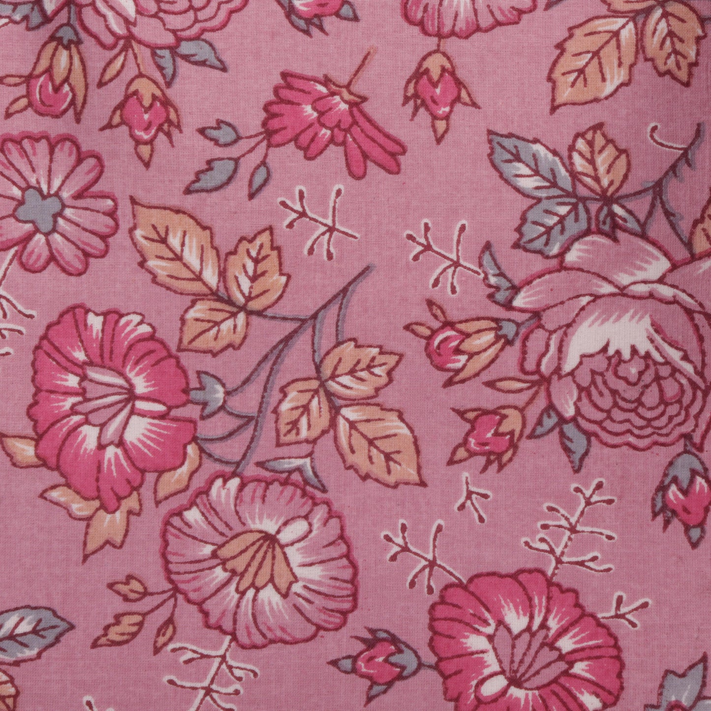 InkJaipur Pink Printed Tote bag