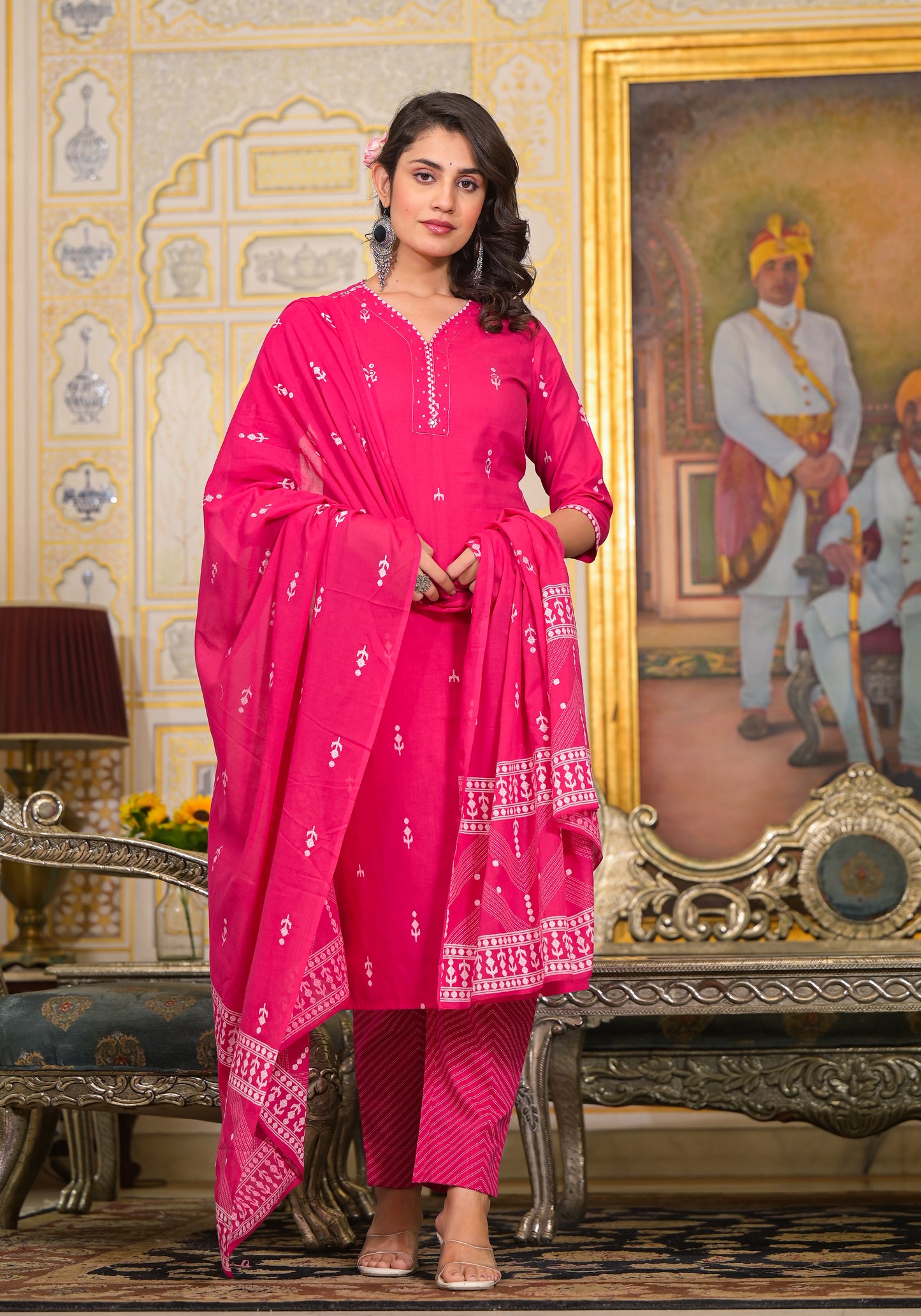 Straight Kurti Set