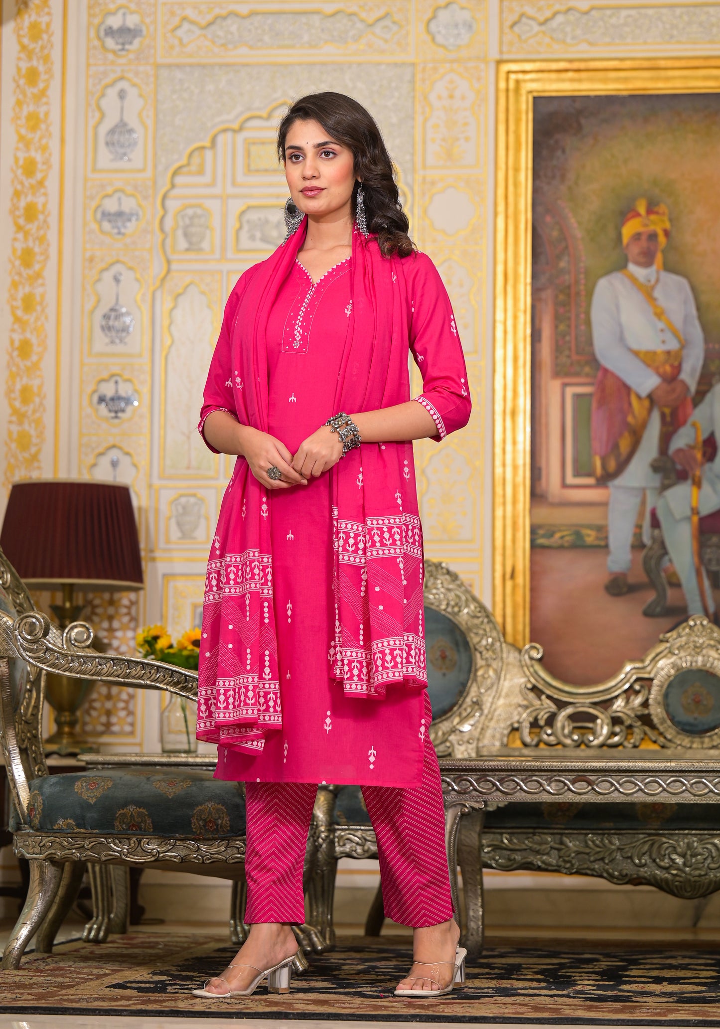 Straight Kurti Set