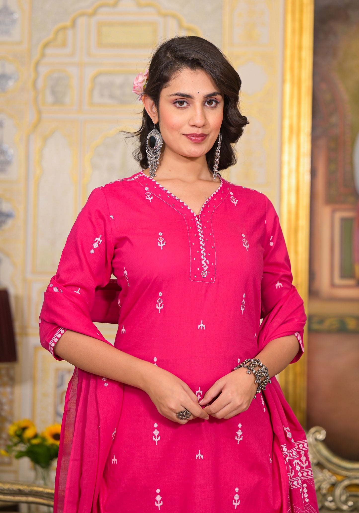 Straight Kurti Set