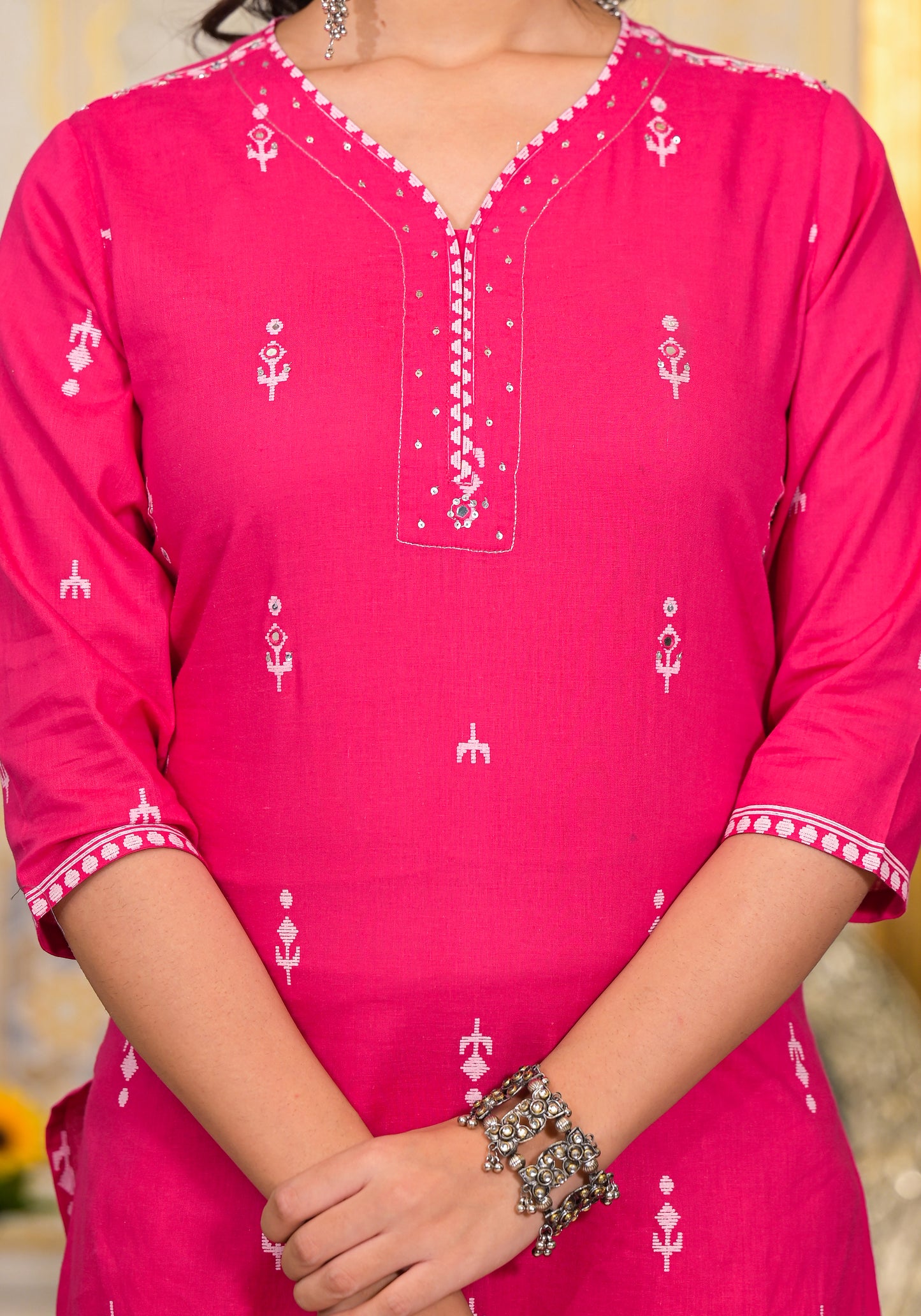 Straight Kurti Set