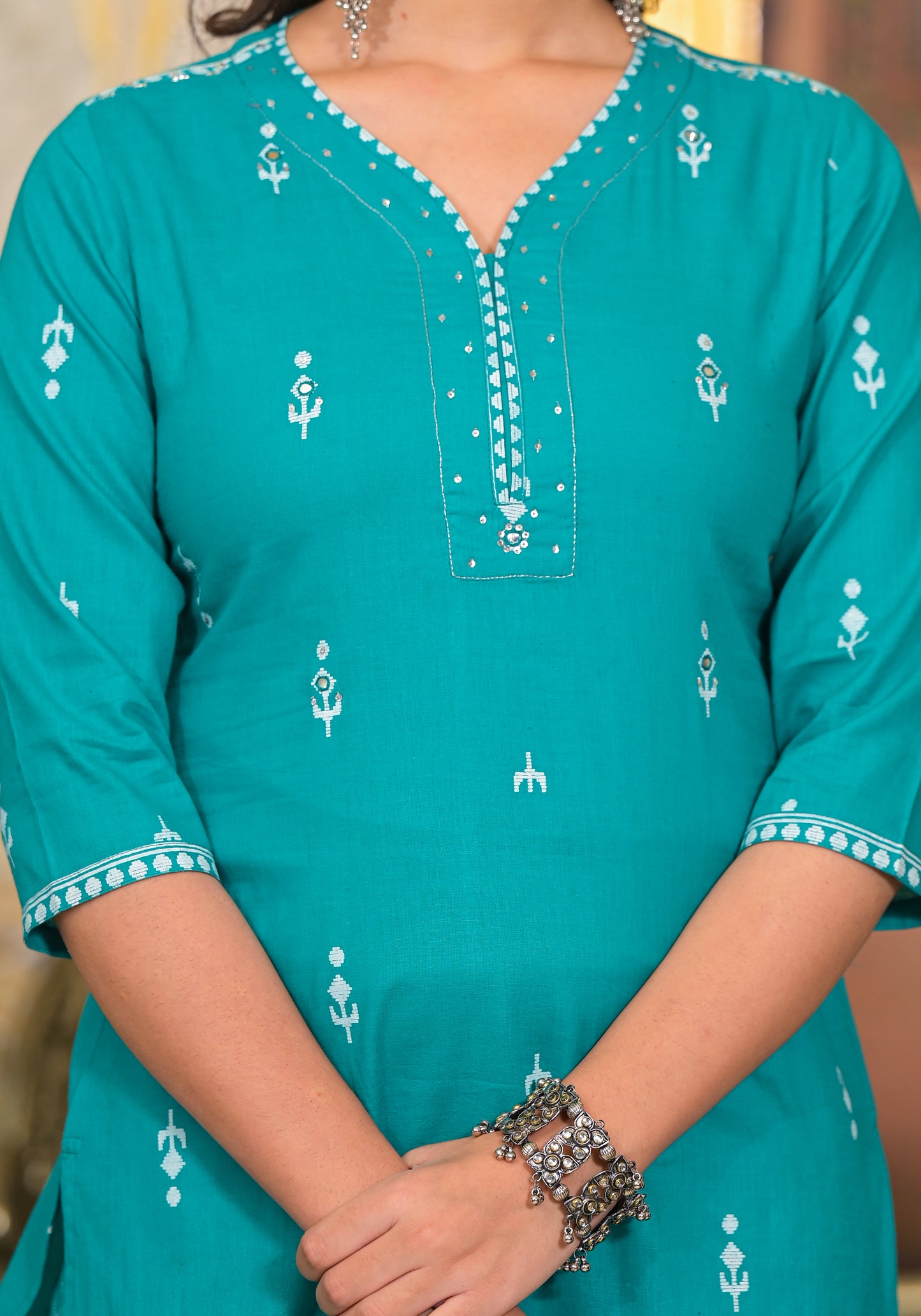 Straight Kurti Set