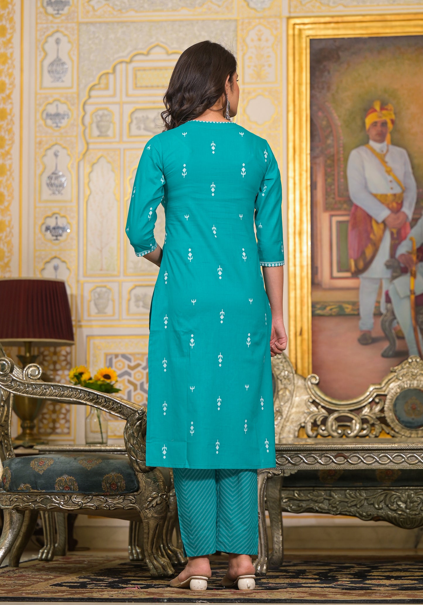 Straight Kurti Set