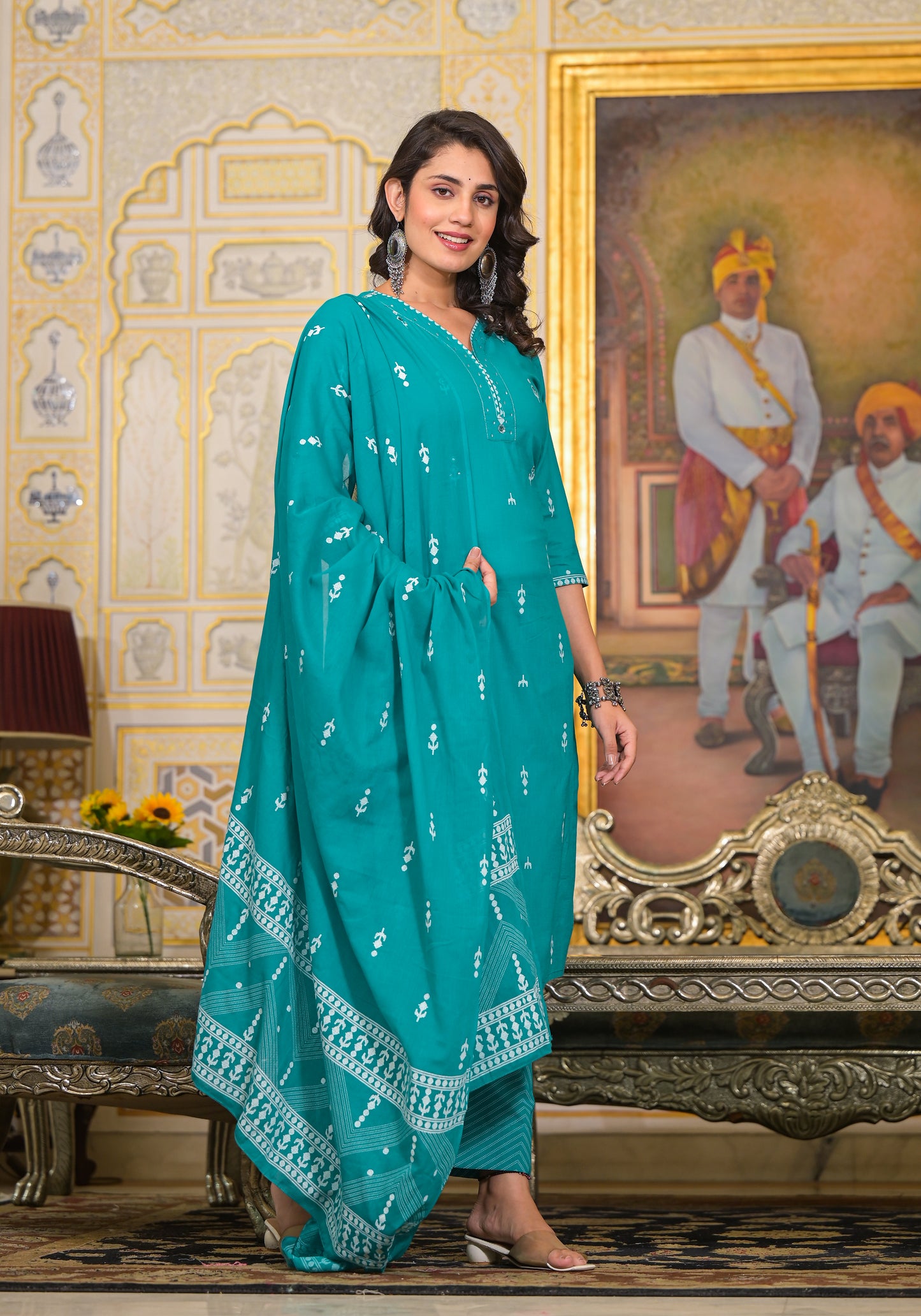 Straight Kurti Set