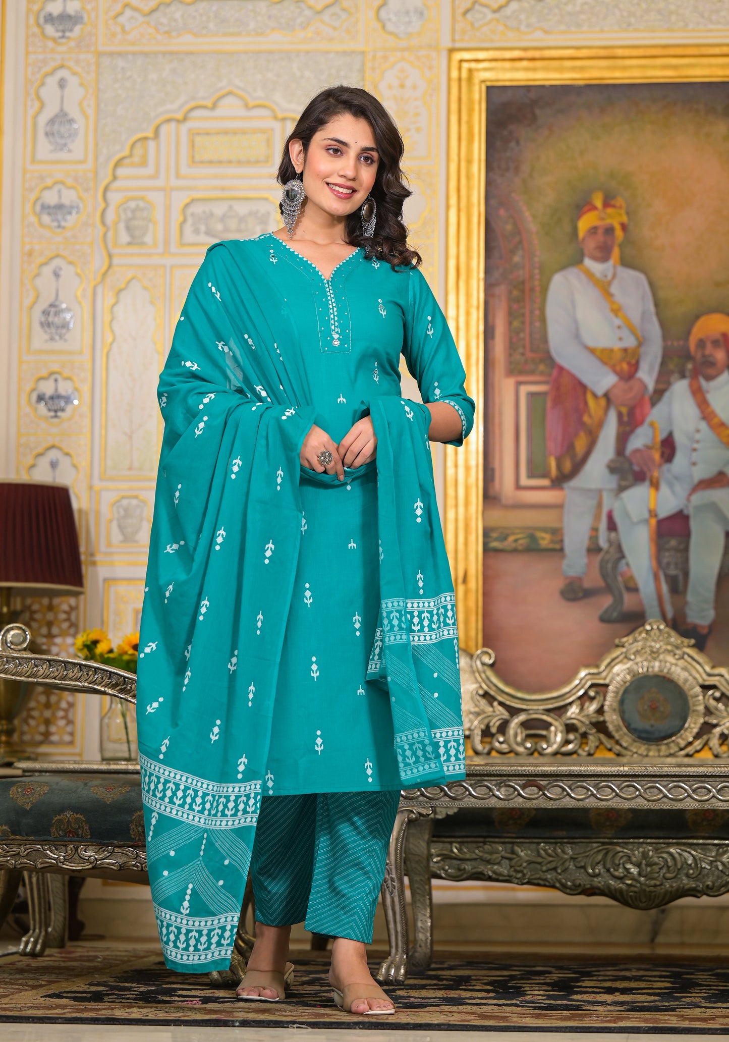 Straight Kurti Set