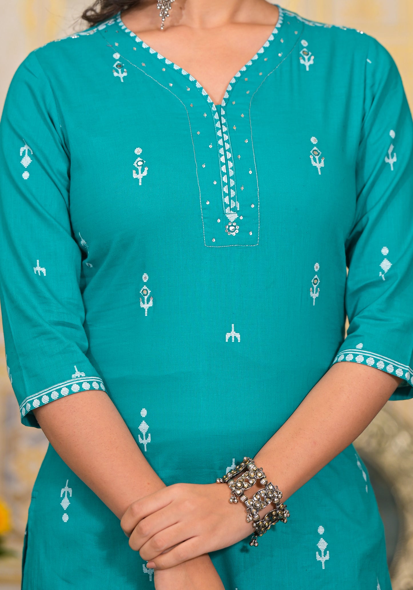 Straight Kurti Set