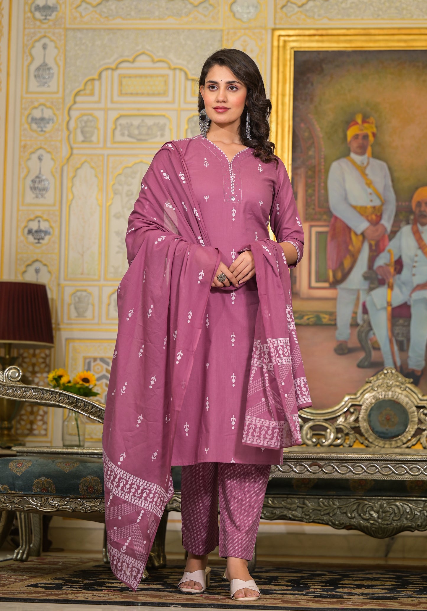 Straight Kurti Set