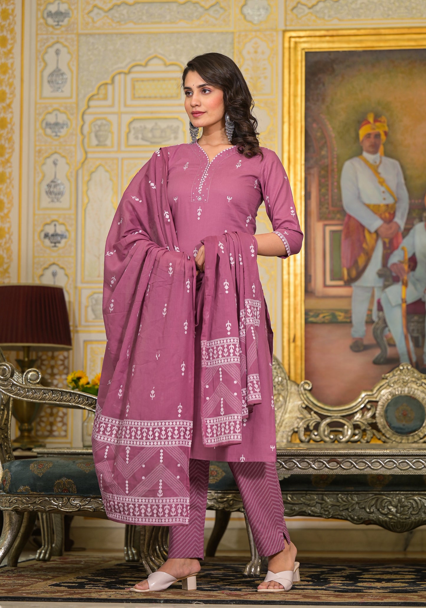 Straight Kurti Set