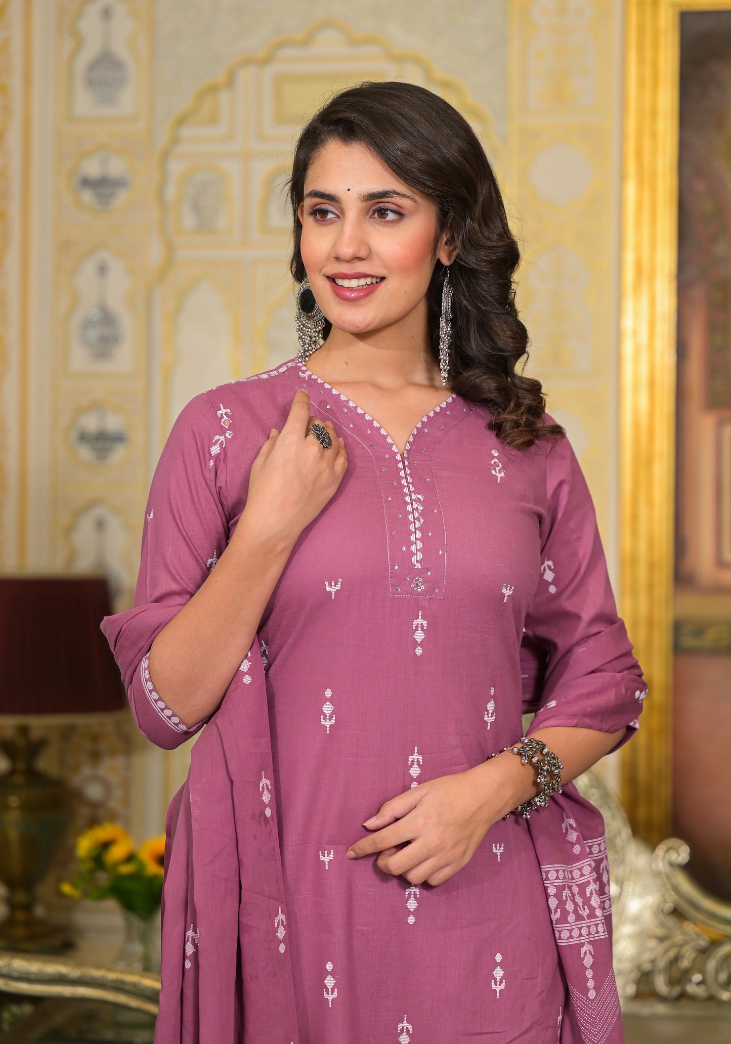 Straight Kurti Set
