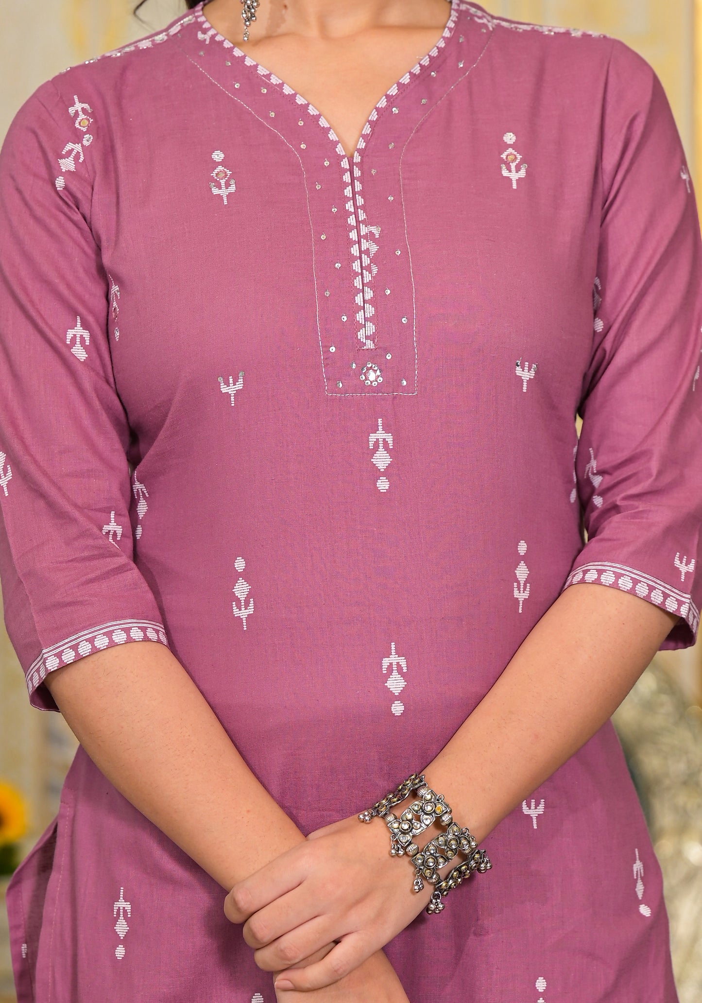 Straight Kurti Set