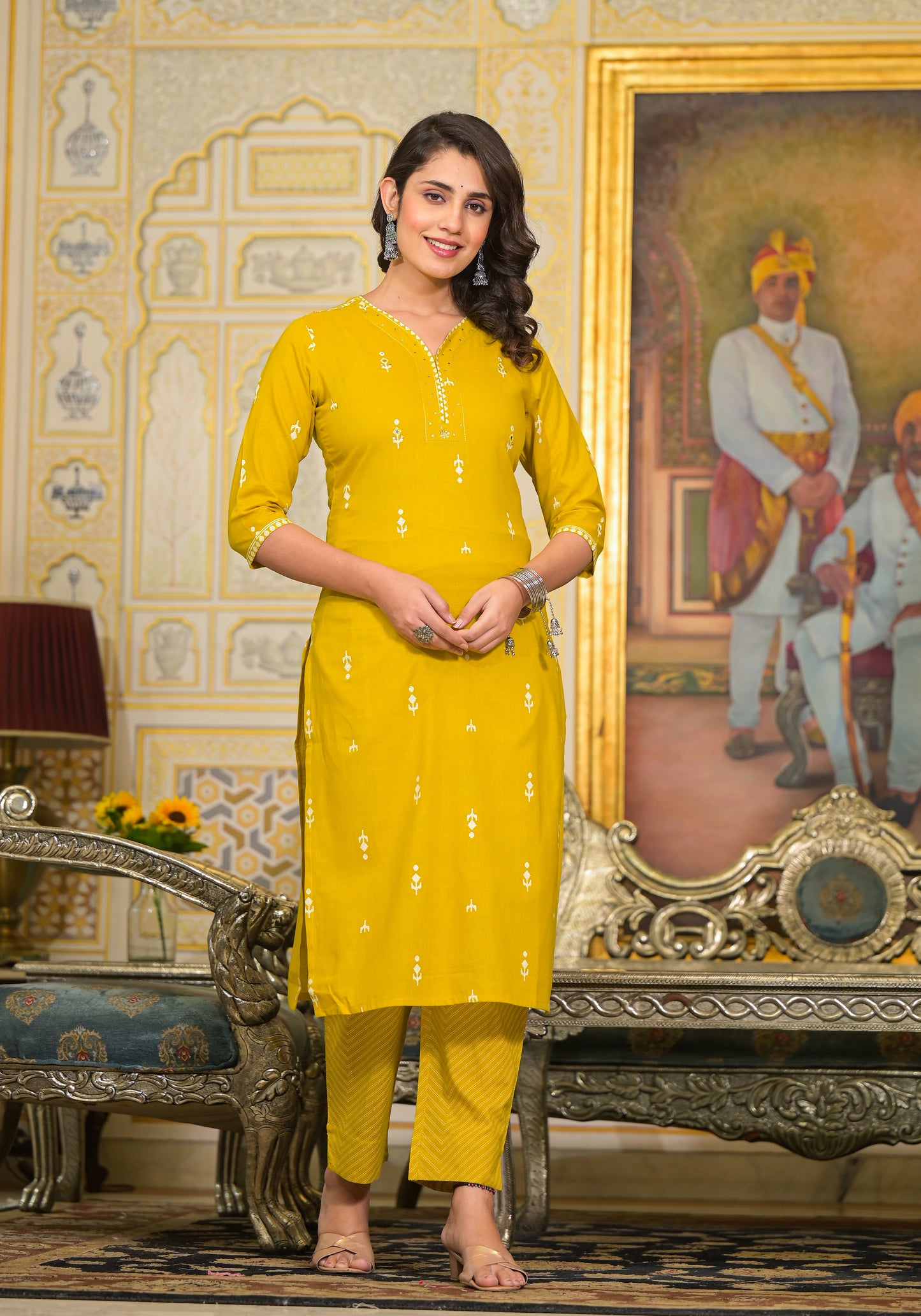 Straight Kurti Set