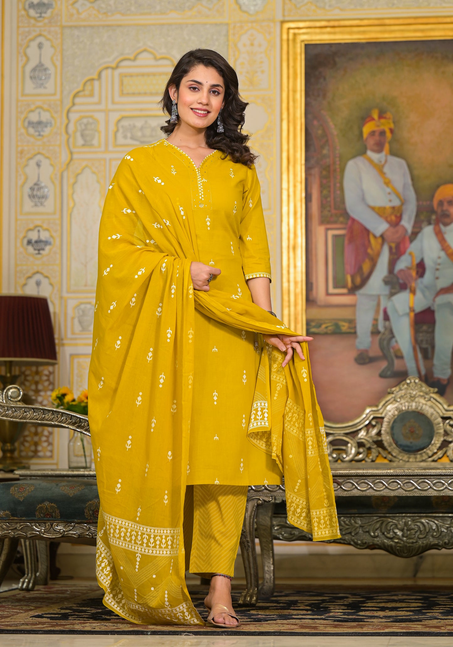 Straight Kurti Set