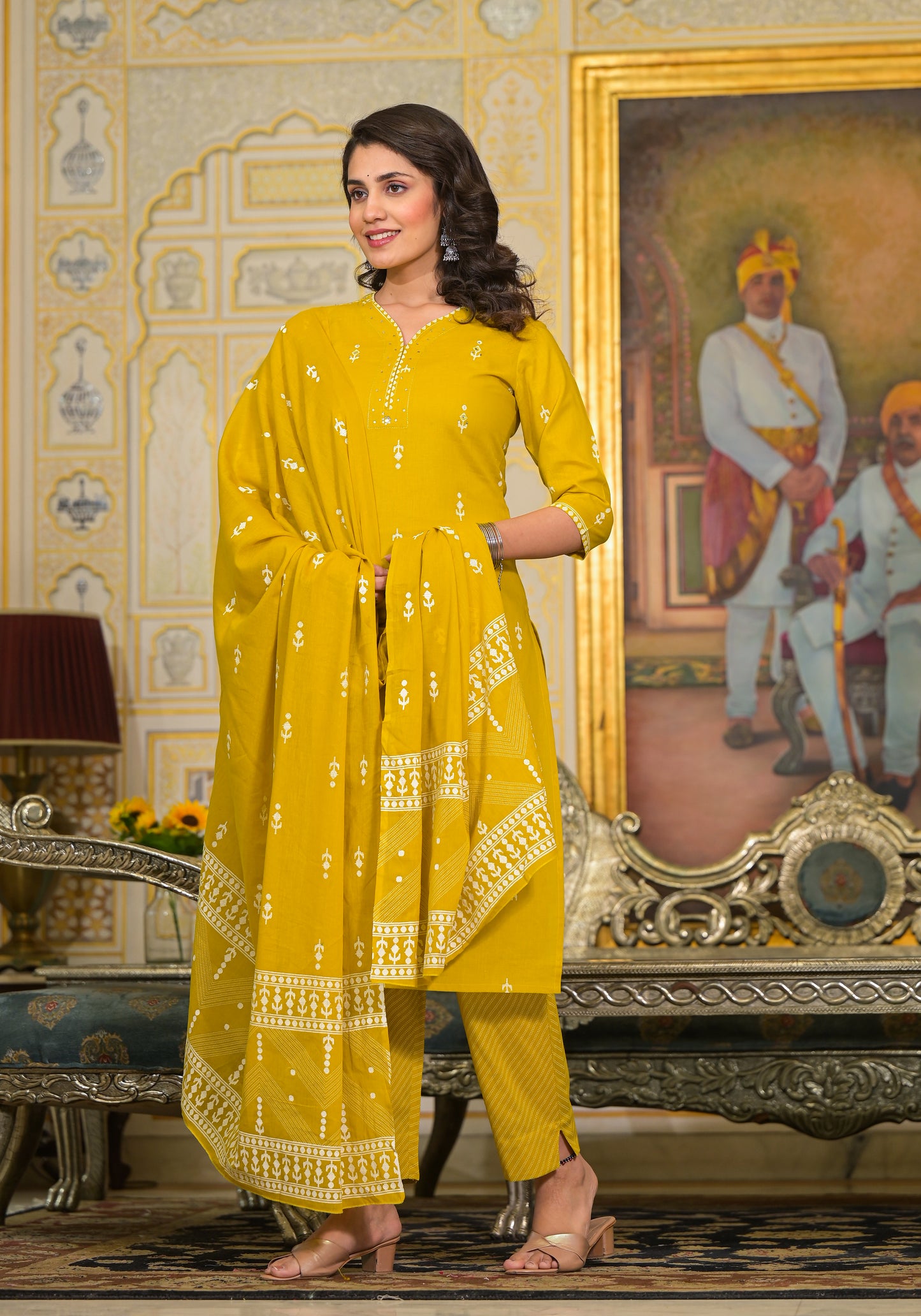 Straight Kurti Set