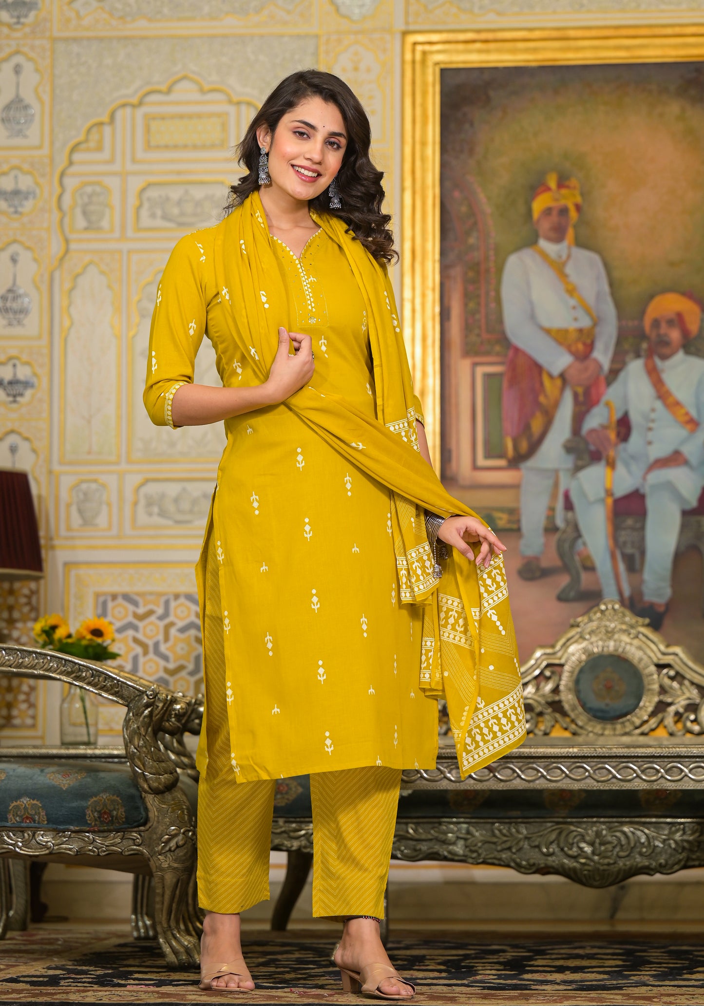 Straight Kurti Set