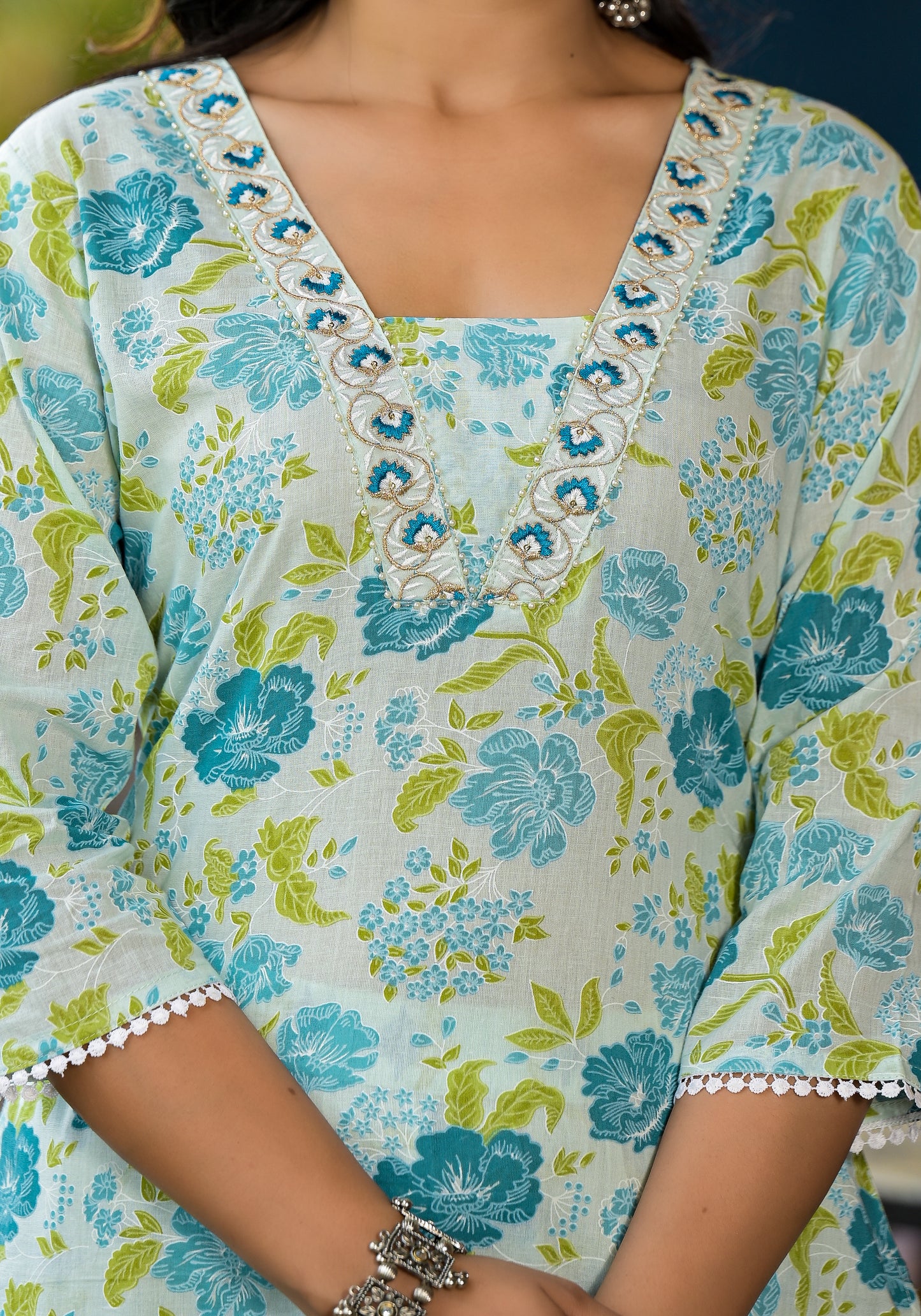 Floral Kurti Set