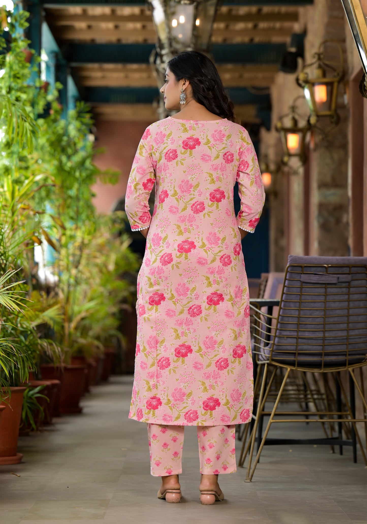 Floral Kurti Set