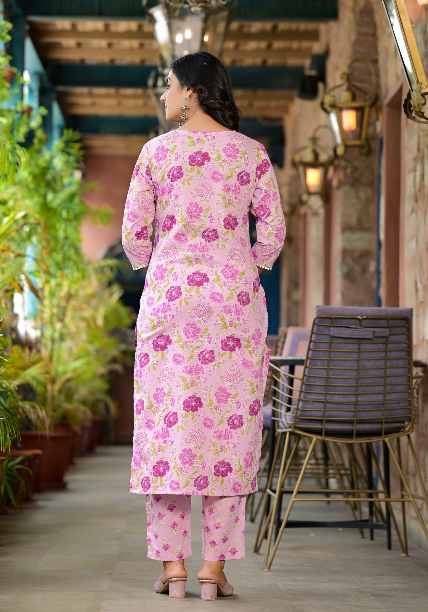 Floral Kurti Set