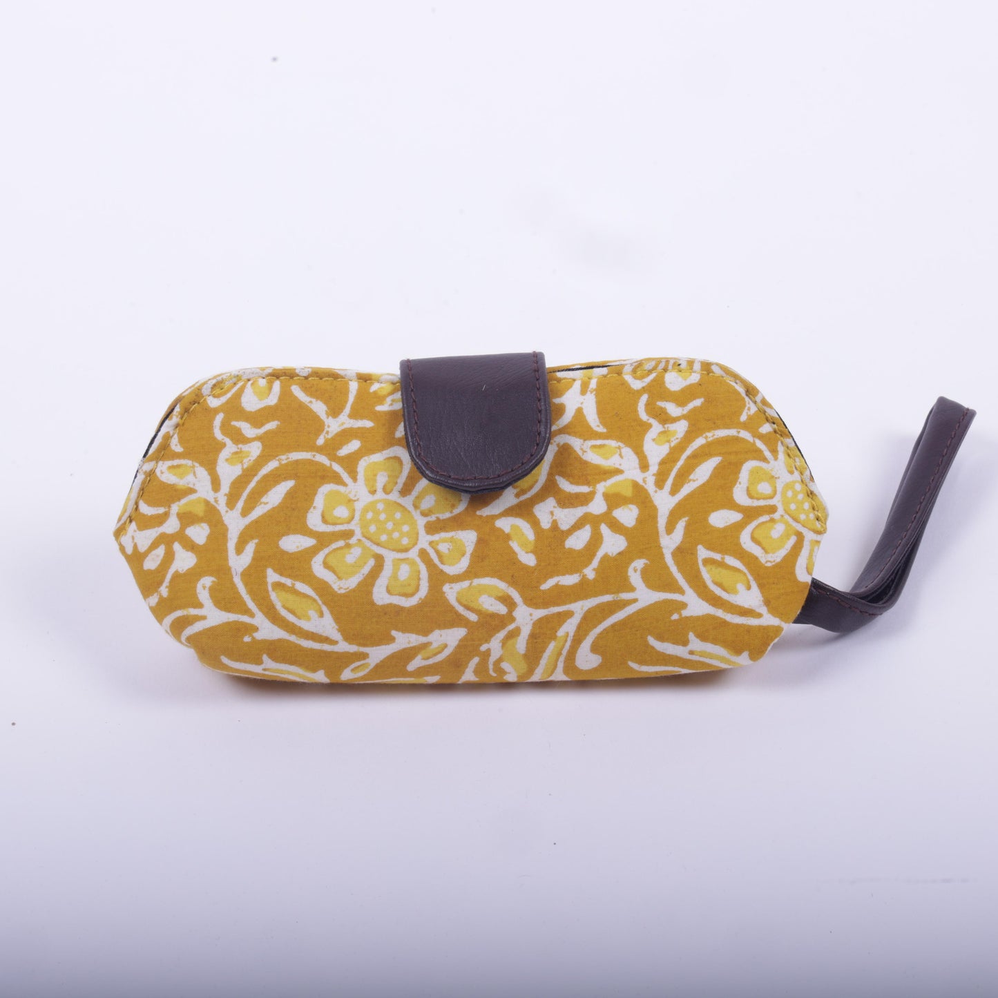 Sunglasses Cover yellow Floral Printed