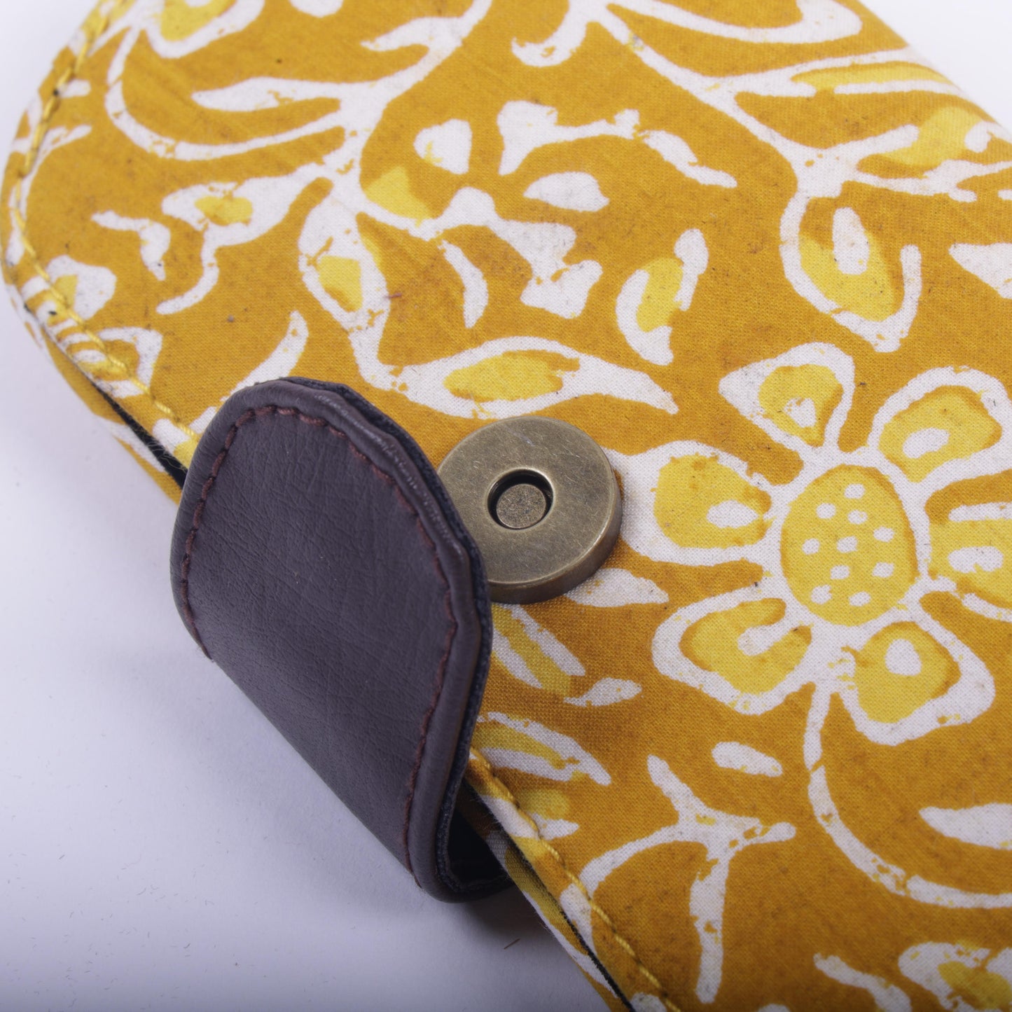 Sunglasses Cover yellow Floral Printed