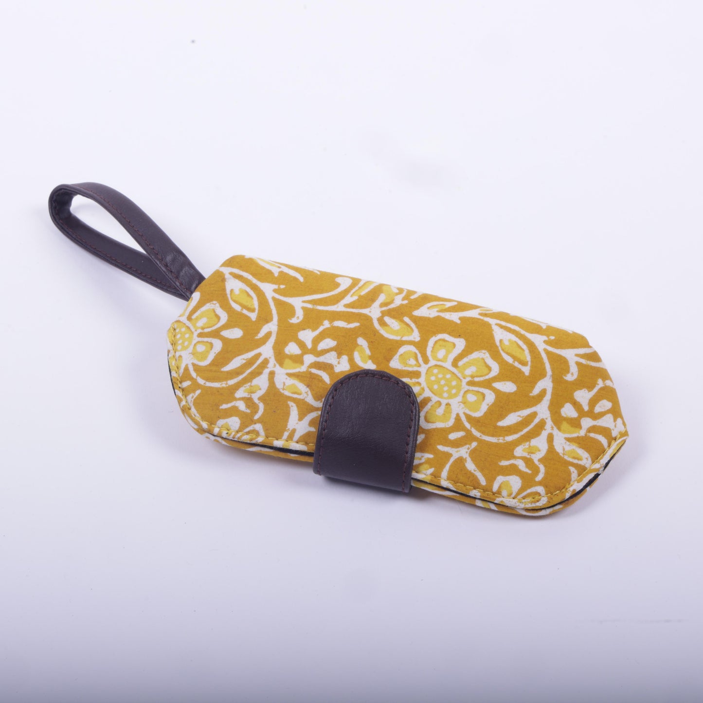 Sunglasses Cover yellow Floral Printed