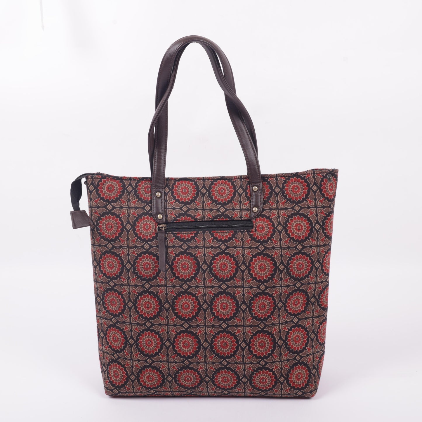 InkJaipur's Floral Printed Tote Bag