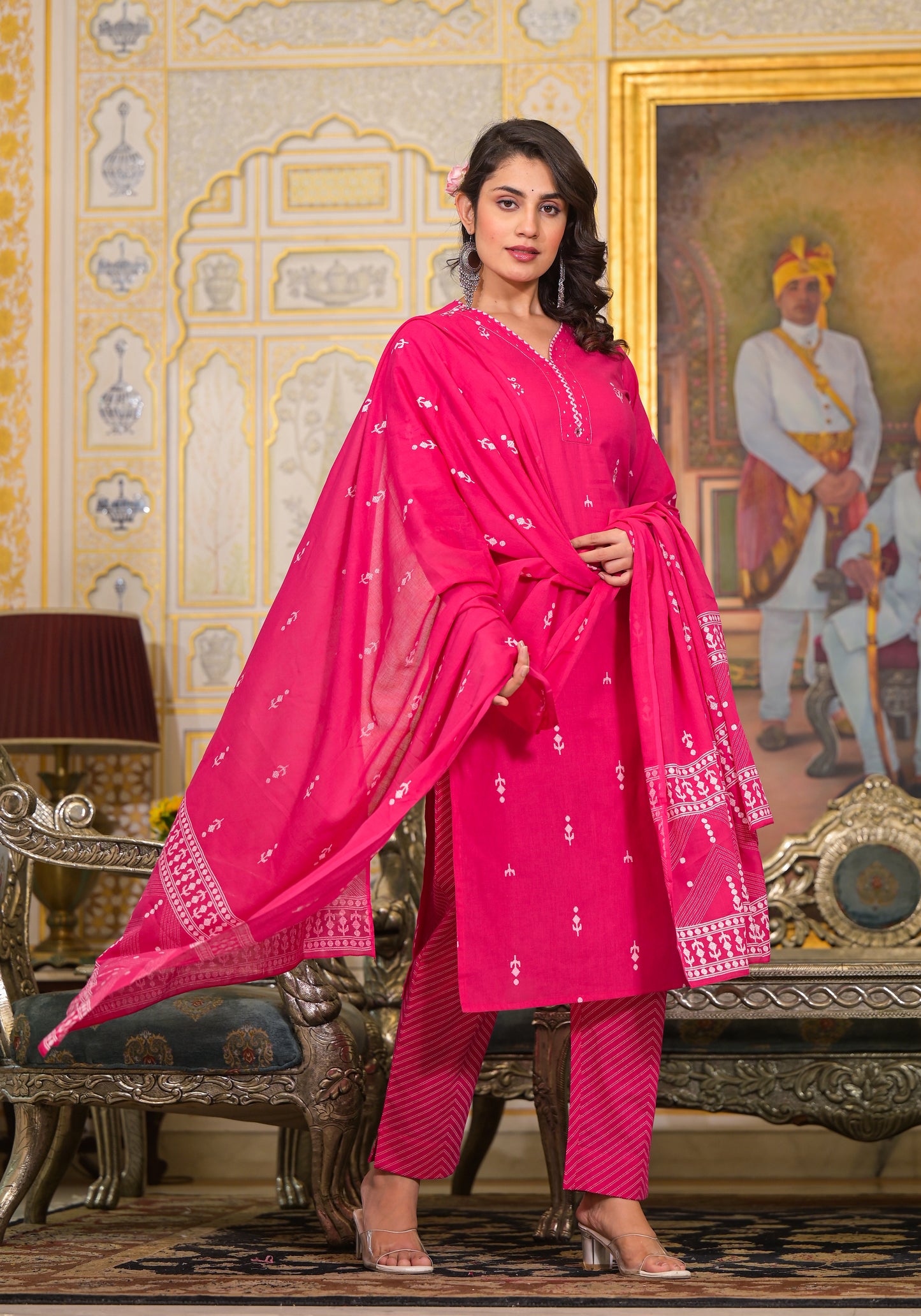 Straight Kurti Set