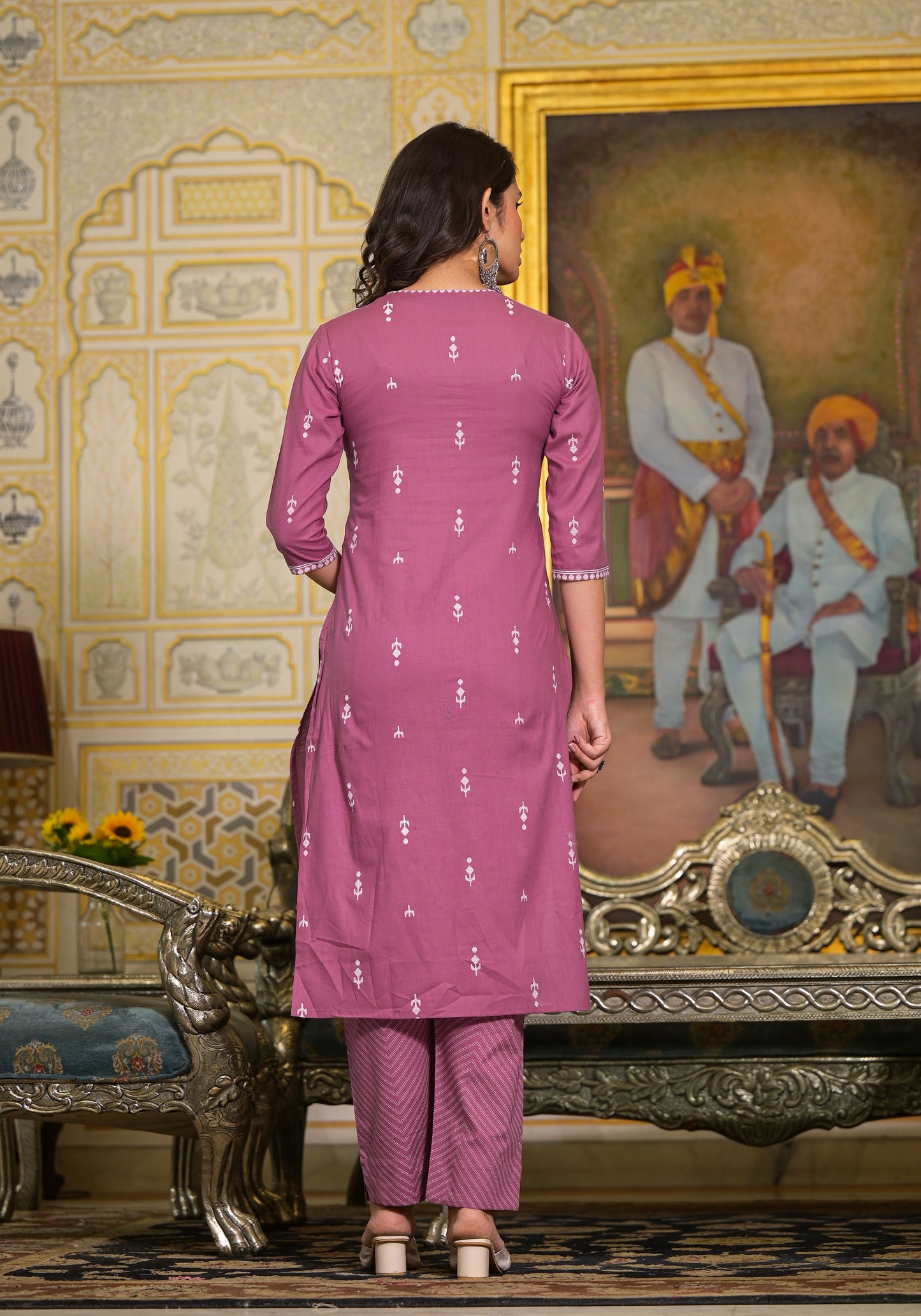Straight Kurti Set