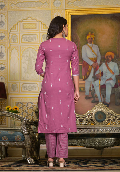 Straight Kurti Set