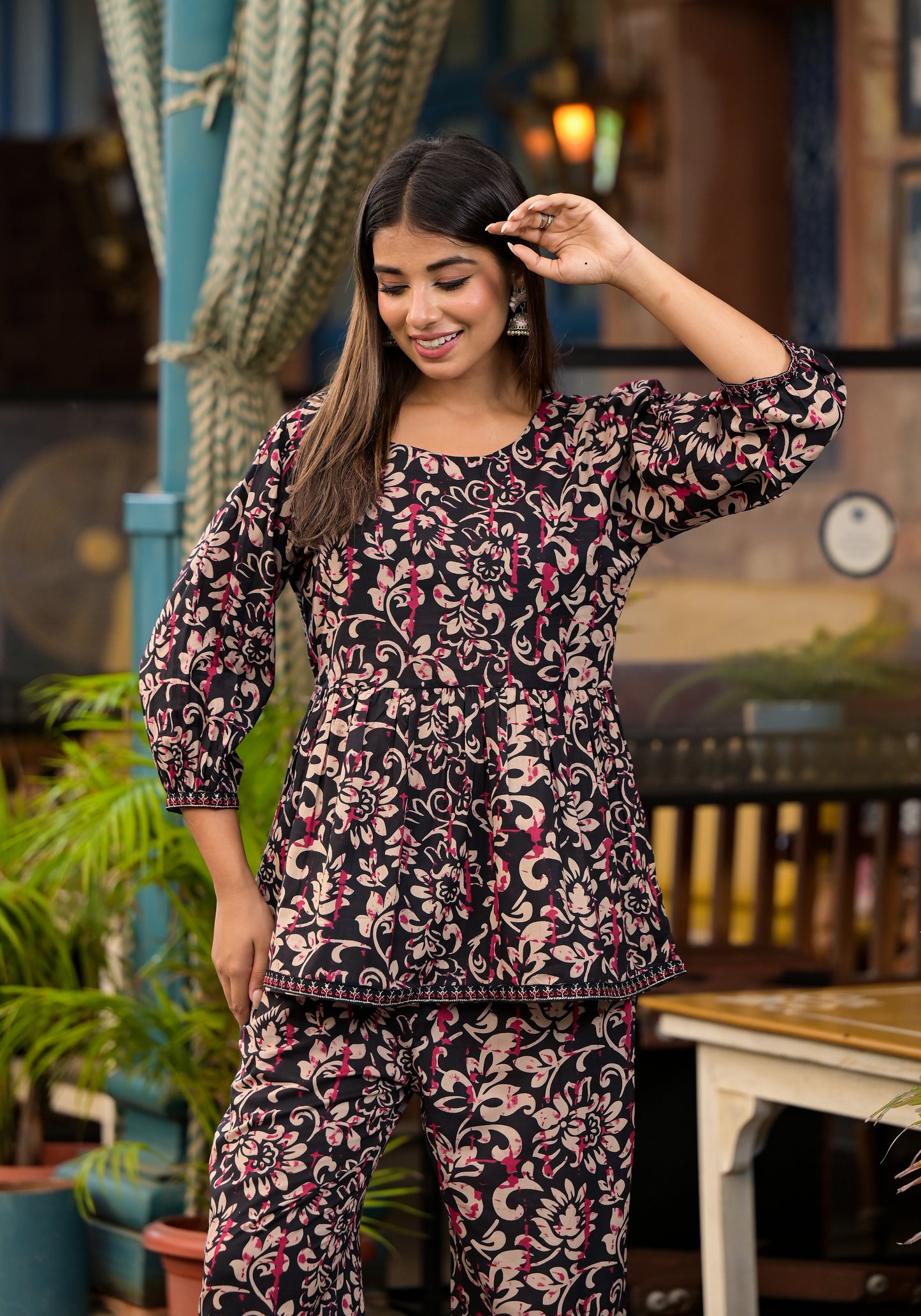Floral Cord Set