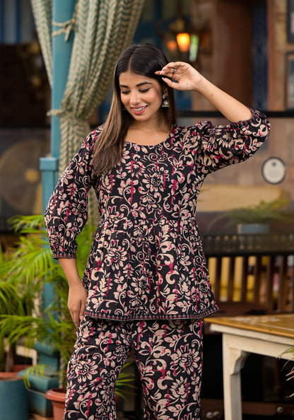 Floral Cord Set
