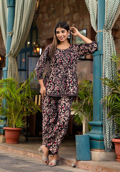 Floral Cord Set