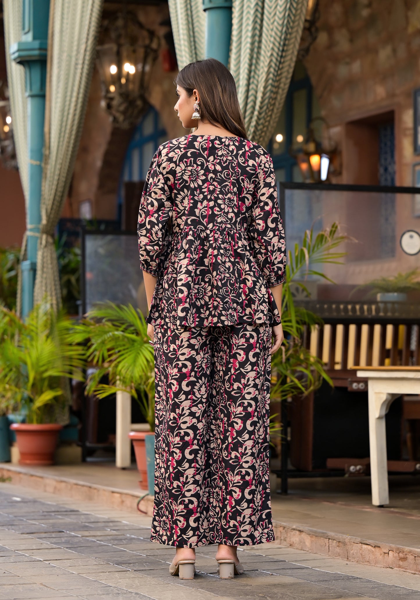 Floral Cord Set