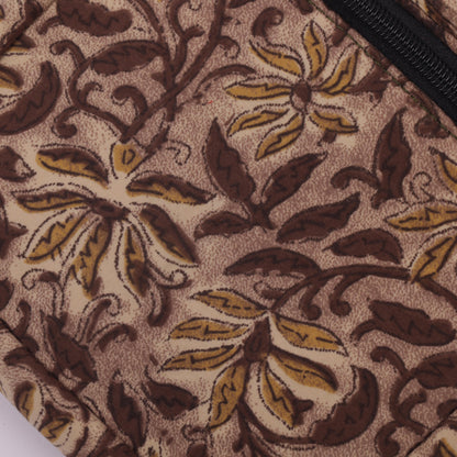 Brown printed Sling bags